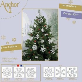 KIT SNOWFLAKES ANCHOR Blanco
