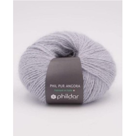 PHIL PUR ANGORA 1447 Gris Claro
