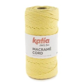 KATIA MACRAMÉ CORD 112 Amarillo