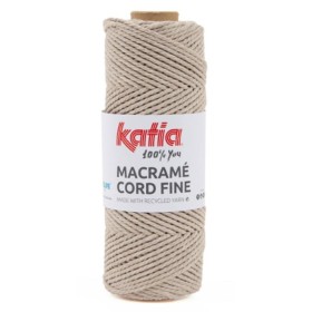 KATIA MACRAMÉ CORD FINE 205 Beige