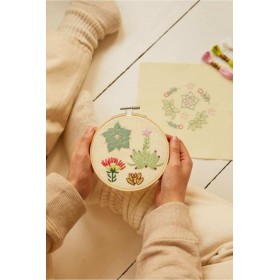DUO KIT BORDADO - JARDÍN EN MINIATURA