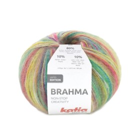 BRAHMA 303. (Verde-Lila-Fucsia)