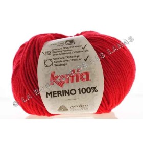 Merino 100 rojo