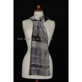 Foulard De Rayas Estampado