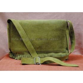 Bolso Cuadrado De Piel Marron