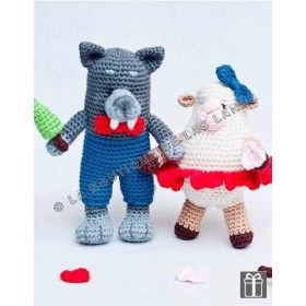 AMIGURUMI CADA OVEJA CON SU PAREJA