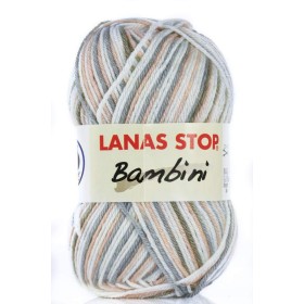BAMBINI ESTAMPADO 200. Salmón (salmón-marfil-gris claro-camel)