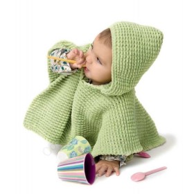 PATRON GRATIS PONCHO BEBE BAMBI