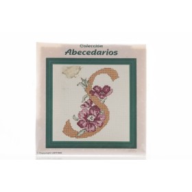 COLECCION ABECEDARIOS PUNTO DE CRUZ LETRA "S"