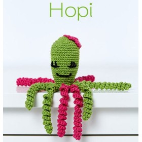 KIT CROCHET PULPITOS. 9064. Verde - Hopi