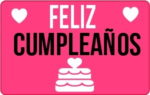 
			                        			Feliz Cumpleaños Corazones