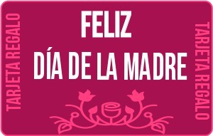
			                        			Feliz día de la madre!