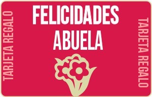 
			                        			Feliz día de la abuela!